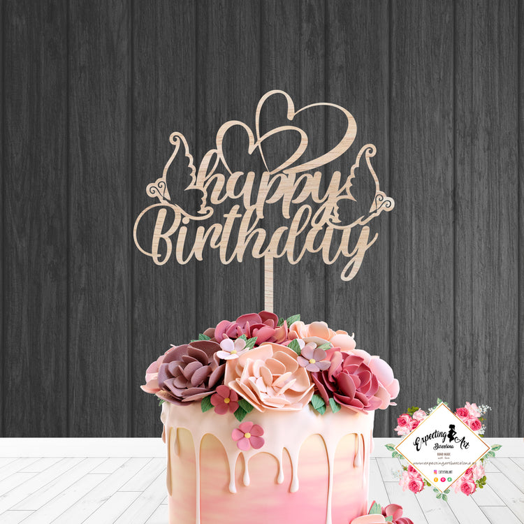 Topper cake para cumpleaños