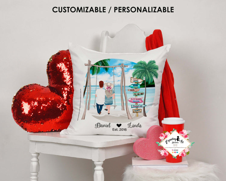 Cojines Personalizados para Parejas – Un Regalo Romántico y Único