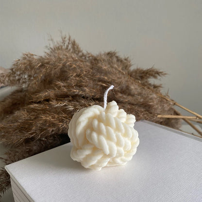 Molde de Silicona para Velas de Lana con Nudo 3D