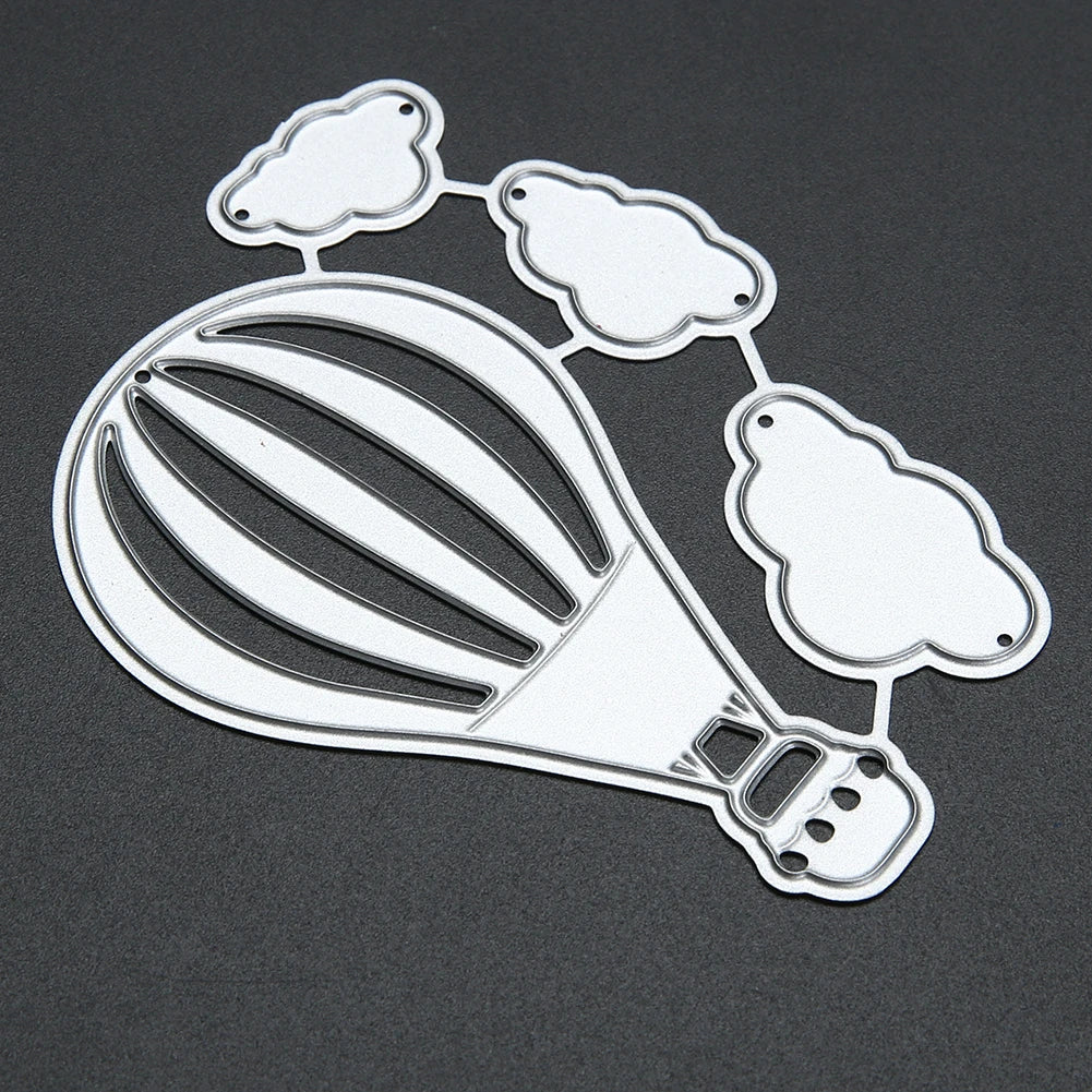 Troquel metálico de globo aerostático para Sizzix para scrapbooking
