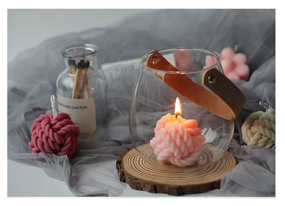 Molde de Silicona para Velas de Lana con Nudo 3D