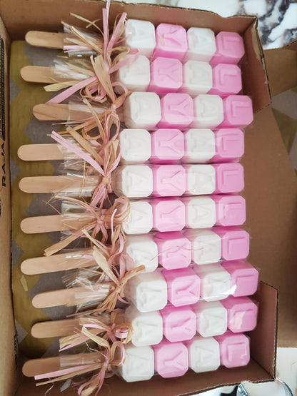 Brochetas de Jabón de Glicerina Personalizadas | Detalle Único para Eventos