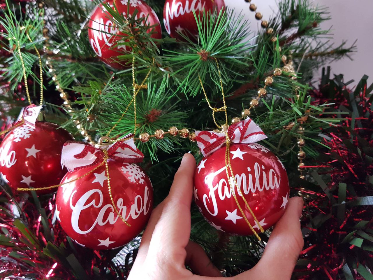 Bola de Navidad Personalizada - ¡Magia y Color para tu Navidad!
