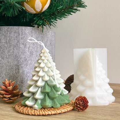 Molde de Silicona para Velas Navideñas DIY - Varias Medidas