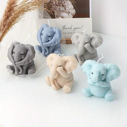 Molde de Silicona en Forma de Elefante para Velas, Jabones y Más - Versatilidad y Calidad Premium