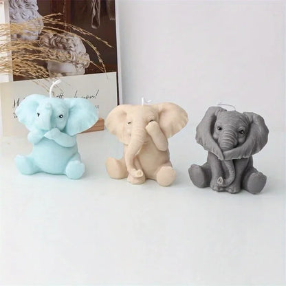 Molde de Silicona en Forma de Elefante para Velas, Jabones y Más - Versatilidad y Calidad Premium