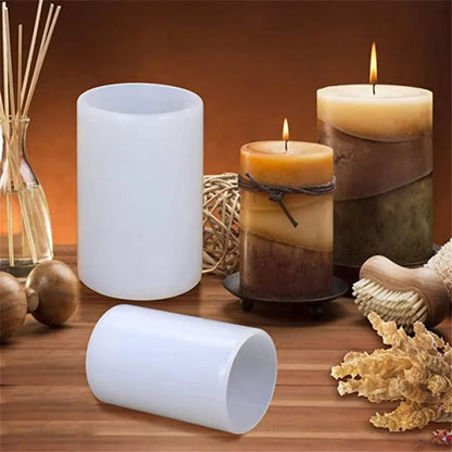 Molde de Silicona para Velas - Versatilidad y Durabilidad en Cada Creación - Varias Medidas