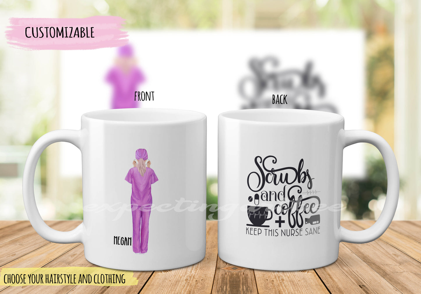 Taza de Agradecimiento Personalizada para Enfermeras | Regalo Único y Significativo