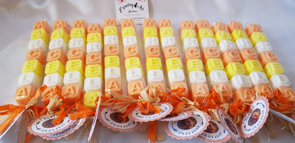 Brochetas de Jabón de Glicerina Personalizadas | Detalle Único para Eventos