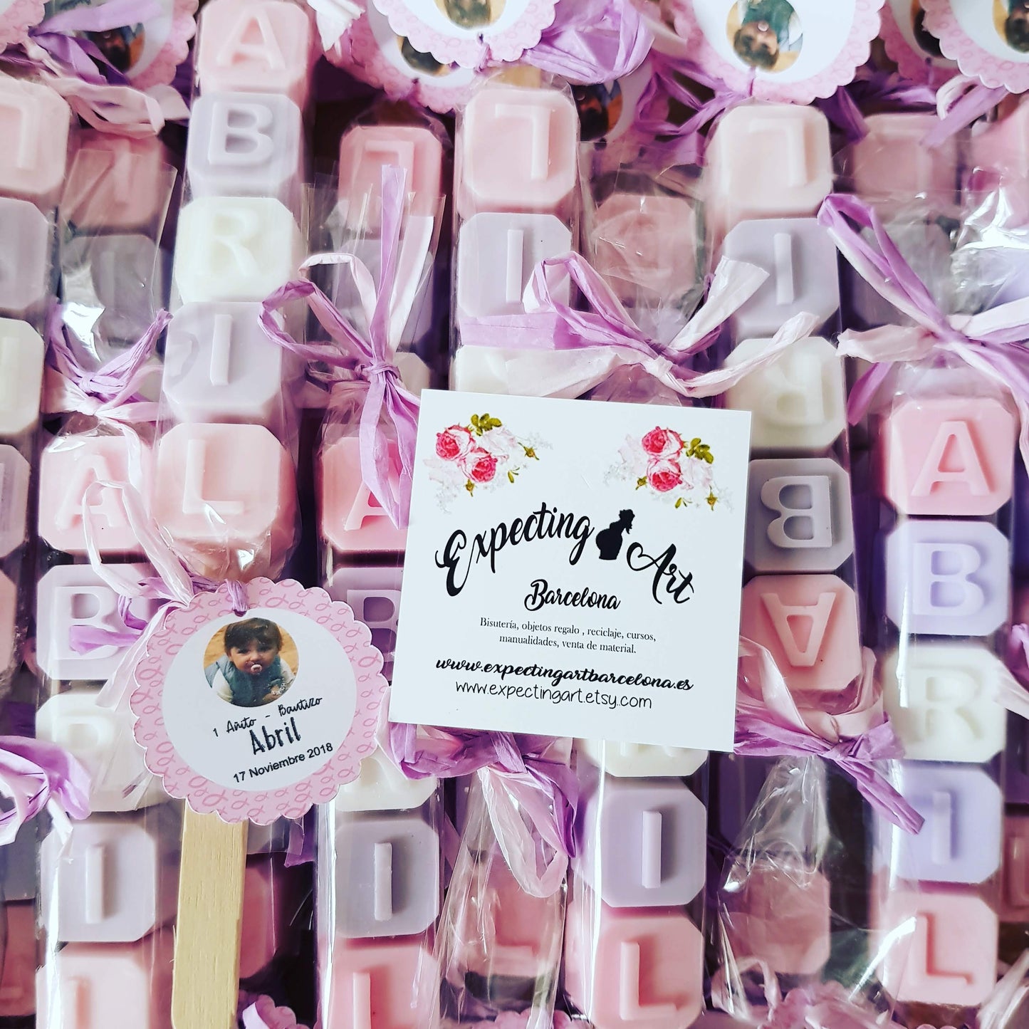Brochetas de Jabón de Glicerina Personalizadas | Detalle Único para Eventos