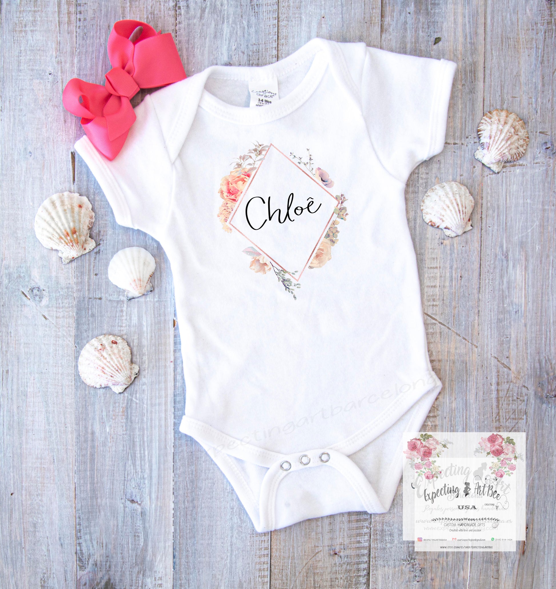 Pai Pais personalizados para regalos de boda Chloe